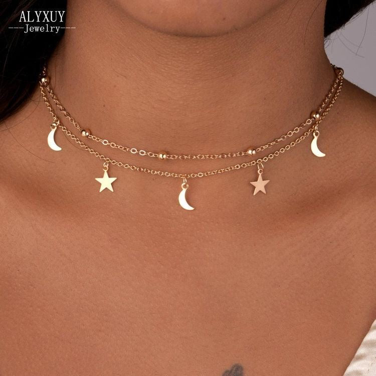 Twitter Layer Necklace