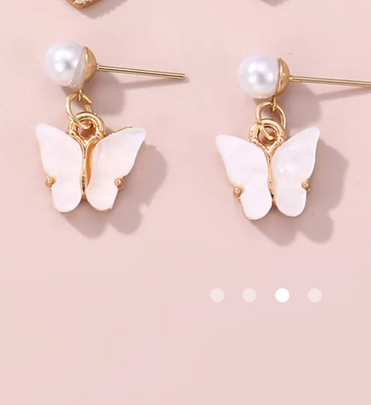 Butterfly earrings