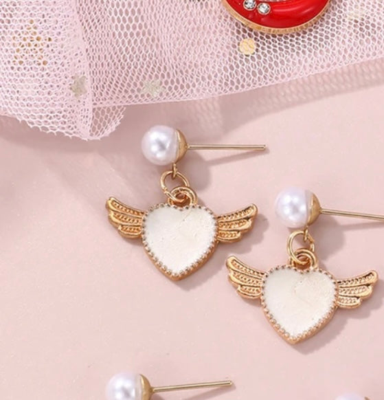 heart earring