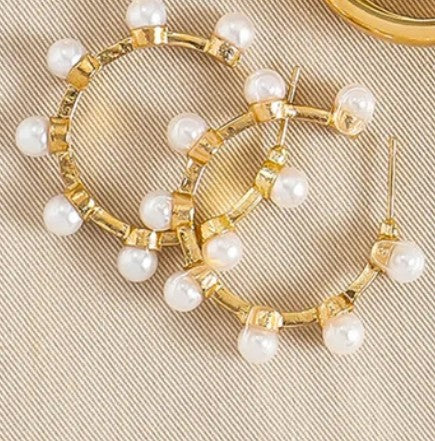Round Artificial Jewellery - Earring Set