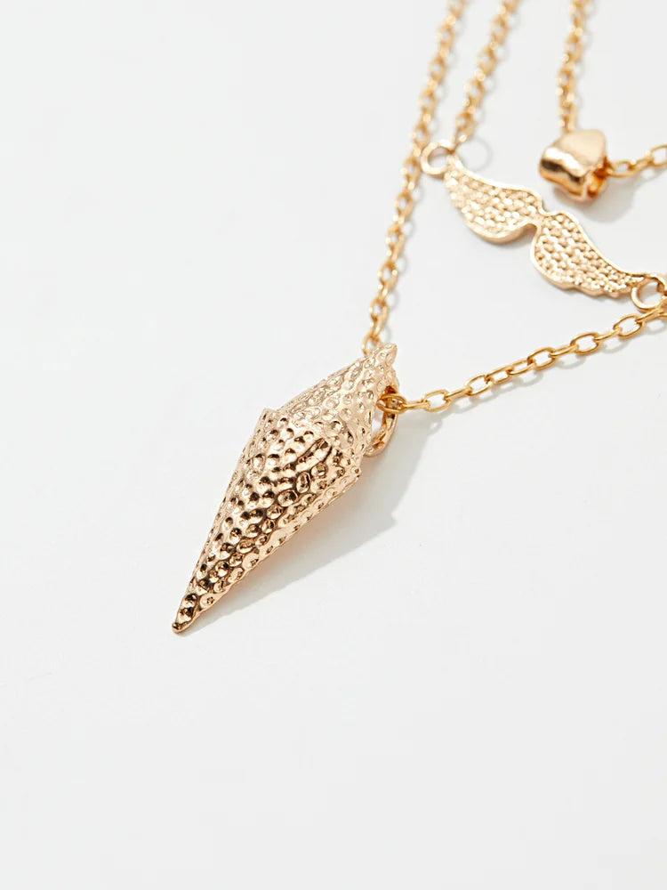 Wings Artificial Jewellery - Multi-Layer Necklace