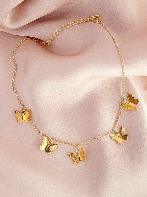 Fashion Jewelry Wholesale Single Layer Butterfly anklet