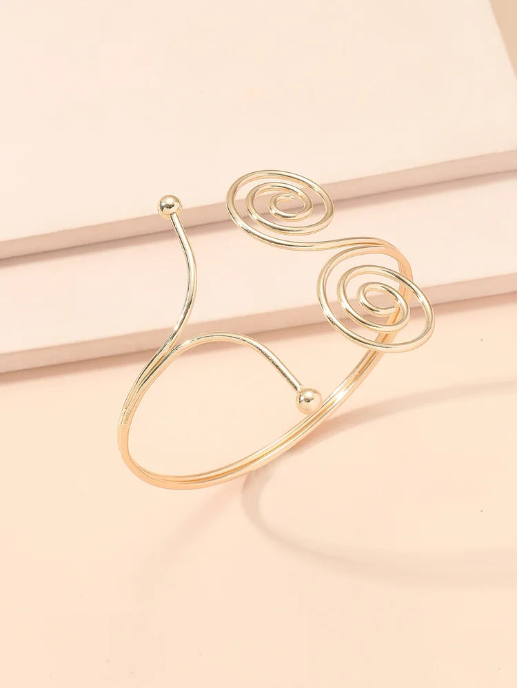 Geometric Imitation/Artificial Jewellery - Arm Cuff