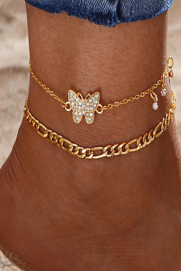 Foot Ankle  for Women | Multilayer Stainless Steel Anklet