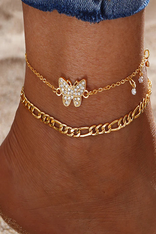 Foot Ankle  for Women | Multilayer Stainless Steel Anklet