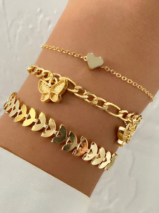 Animal Print Bracelet Set
