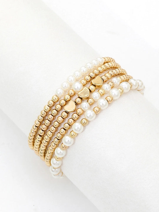 Geometric Bracelet Set