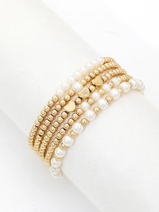 Geometric Bracelet Set