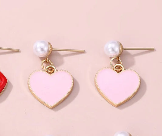 Heart earrings