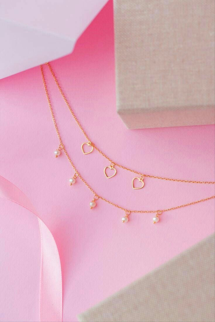 Two layer necklace