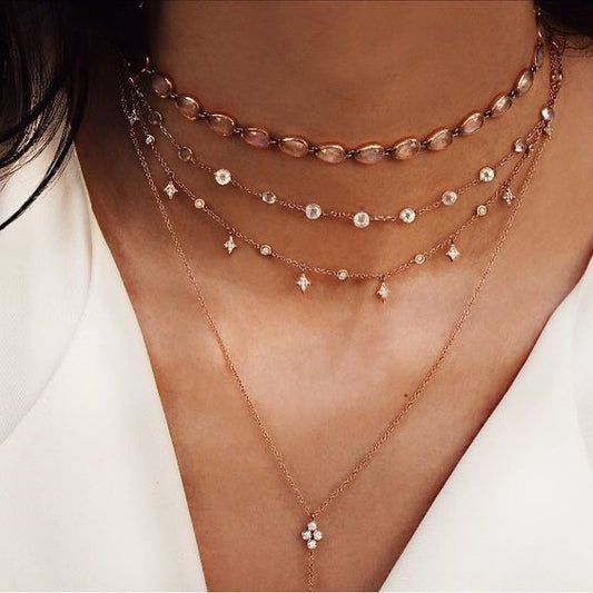 Three Layers Necklace