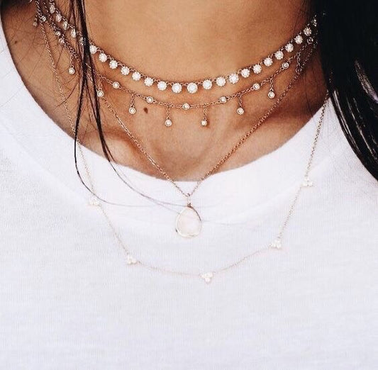 Three Layers Necklace