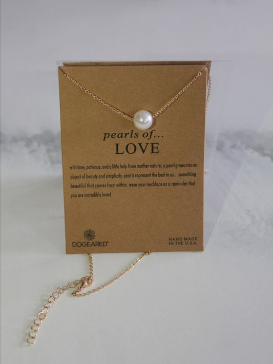 Pearls Of Love Necklace