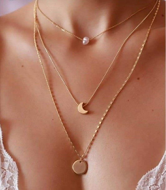 Three layers Necklace