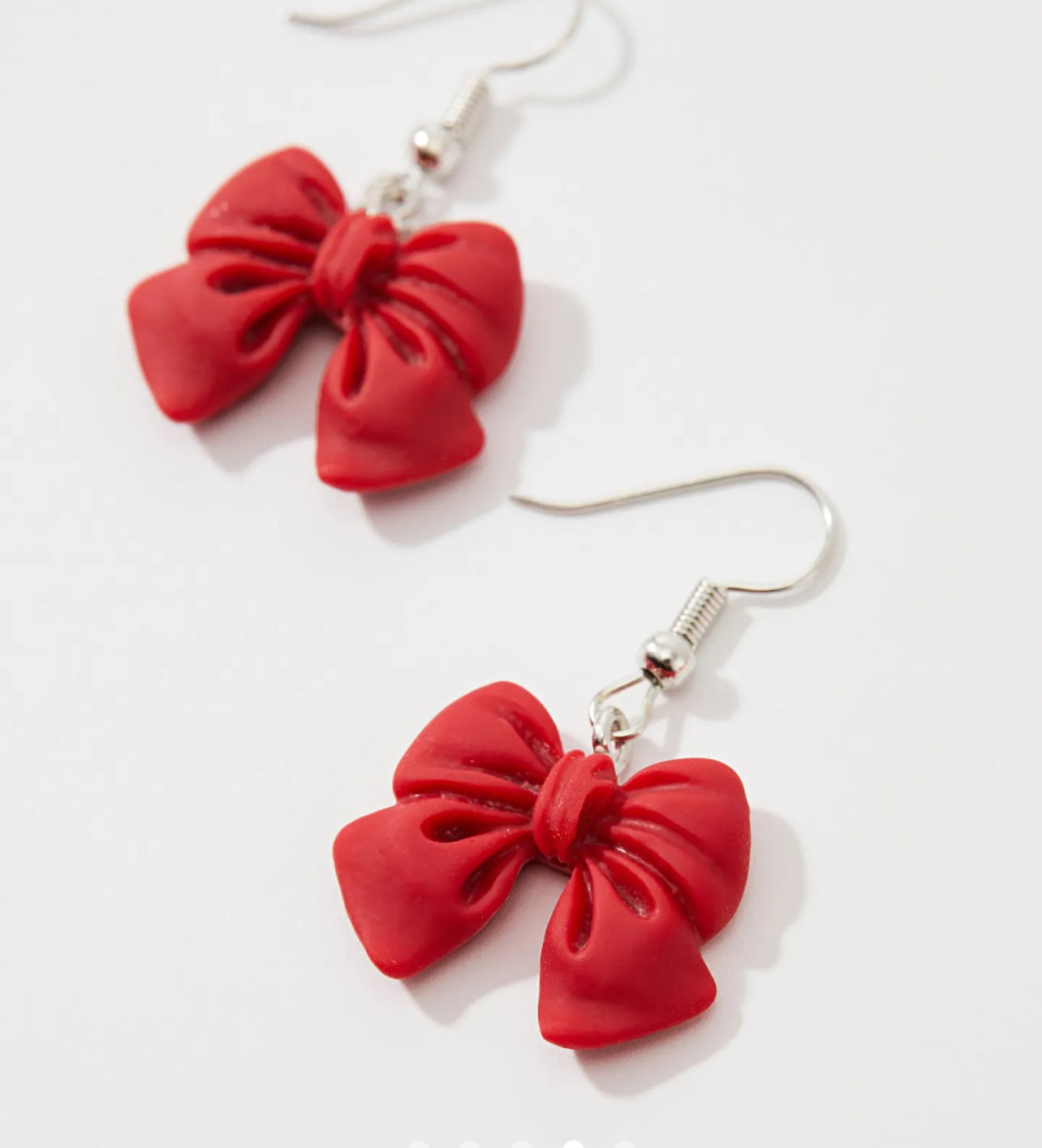 Bow tie earrings