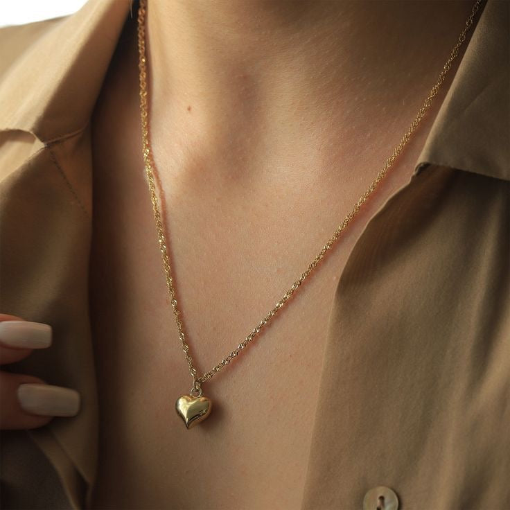 hear fashion necklace