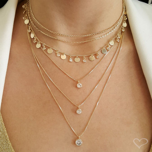 6 layers Necklace