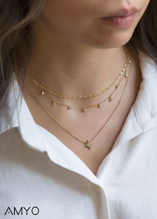 Three layers Necklace