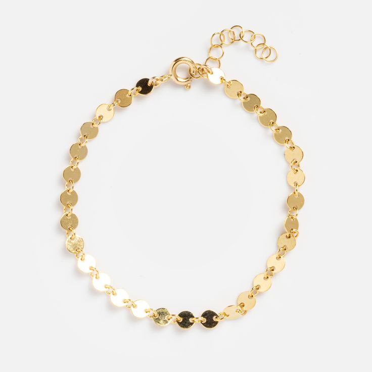 Sunburst Circle Disc Bracelet | Local Eclectic
