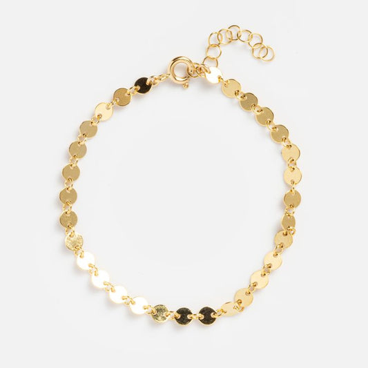 Sunburst Circle Disc Bracelet | Local Eclectic