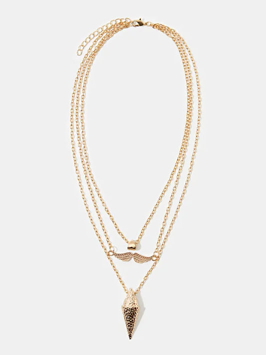 Wings Artificial Jewellery - Multi-Layer Necklace