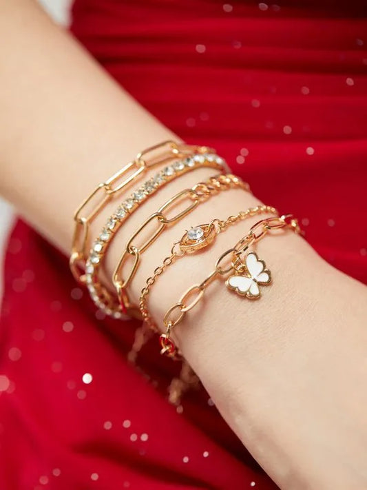 Geometric Bracelet Set