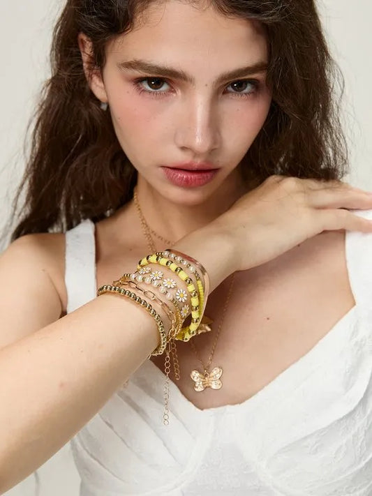 Geometric Bracelet Set