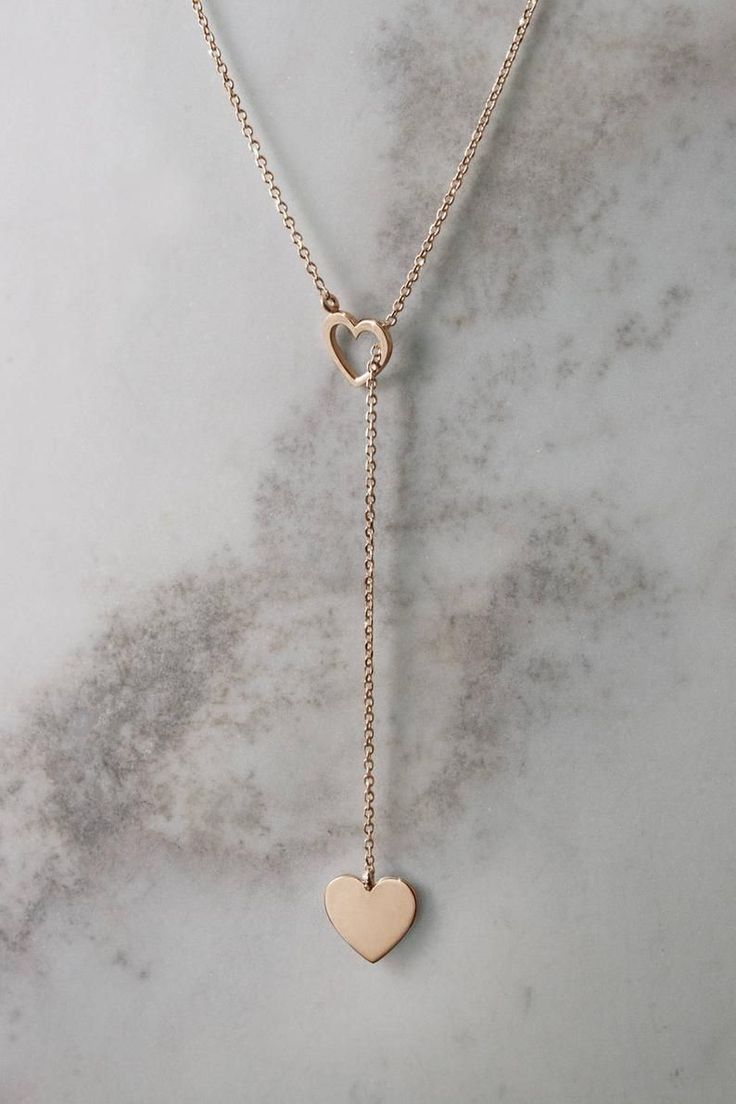 Heart Artificial jewellery - Pendant Necklace Love Letter to Tiny, Dainty Jewelry
