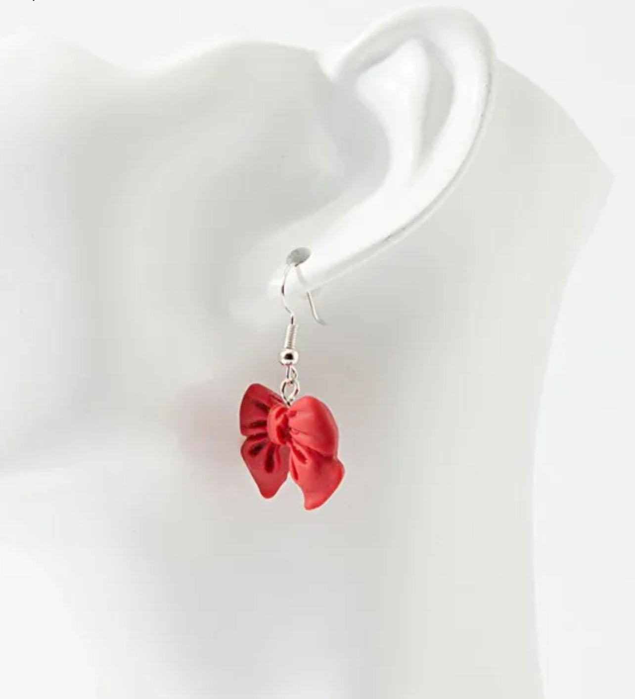 Bow tie earrings