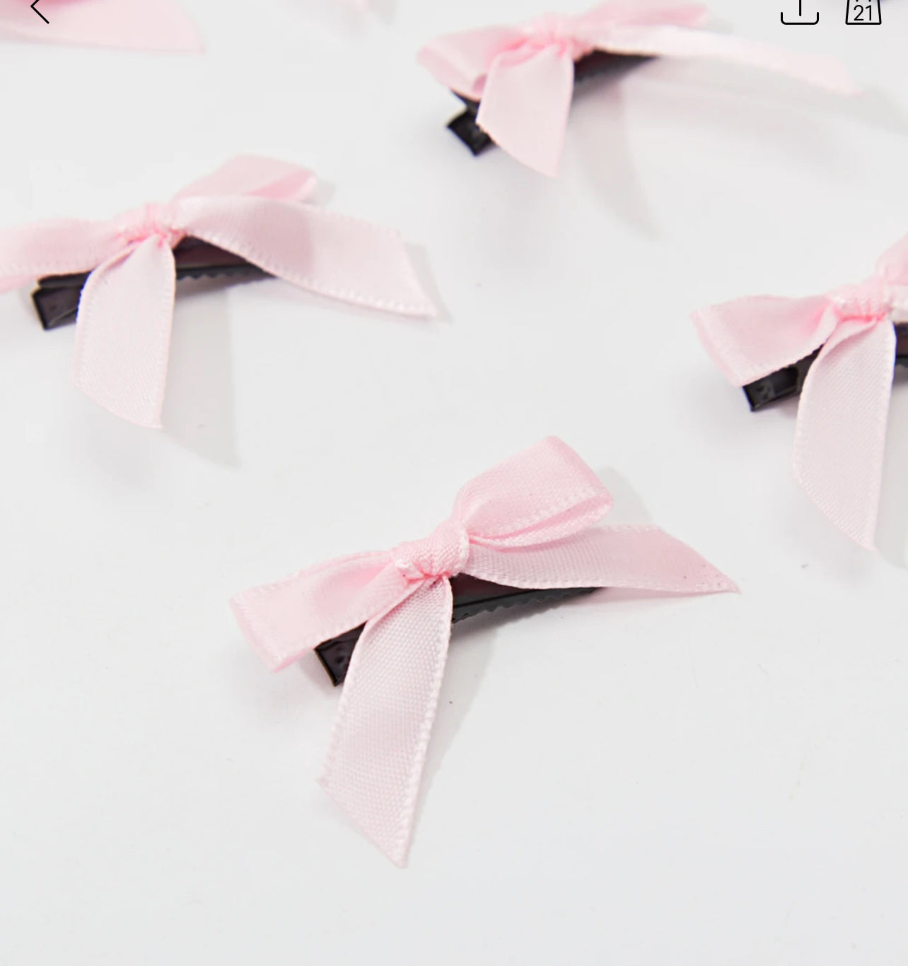 pink 4 k-pop hair pin