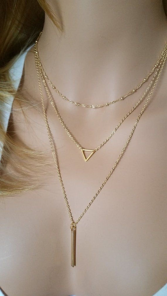 Three layers Necklace
