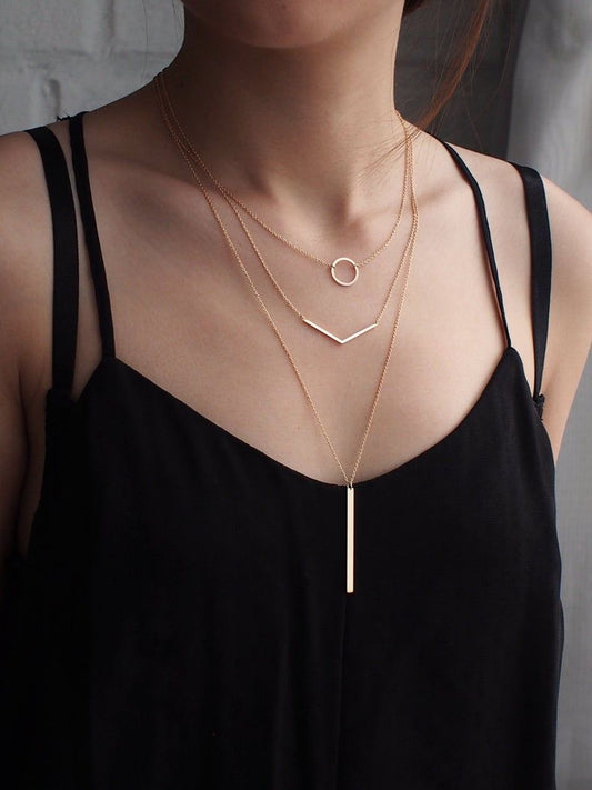 Three layers Necklace