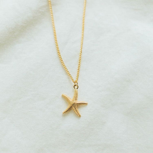 Sea star necklace