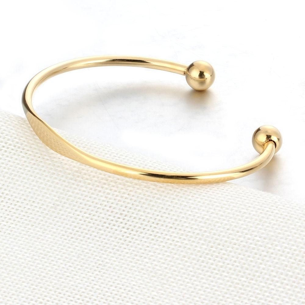 Bracelet Trendy Elegance Charms Non Tarnish Minimalist Textured Boho Jewelry Gift for Women