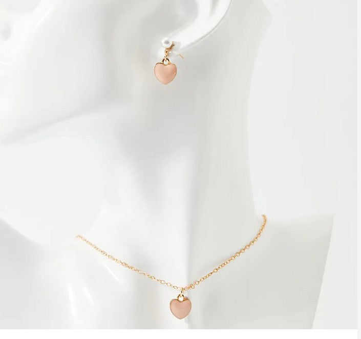 For MOM 3Pcs Sweet Hearts Jewellery Set