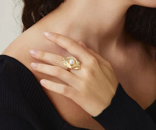 Geometric Fashion Ring