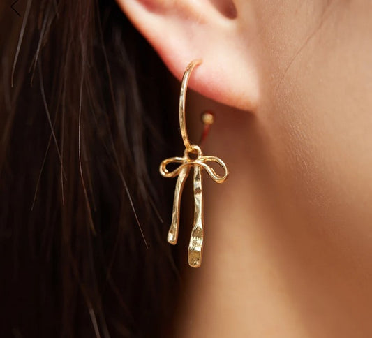 Bow Tie Artificial Jewellery - Dangle