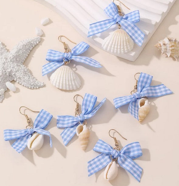 Bow Tie Artificial Jewellery - Earring Set