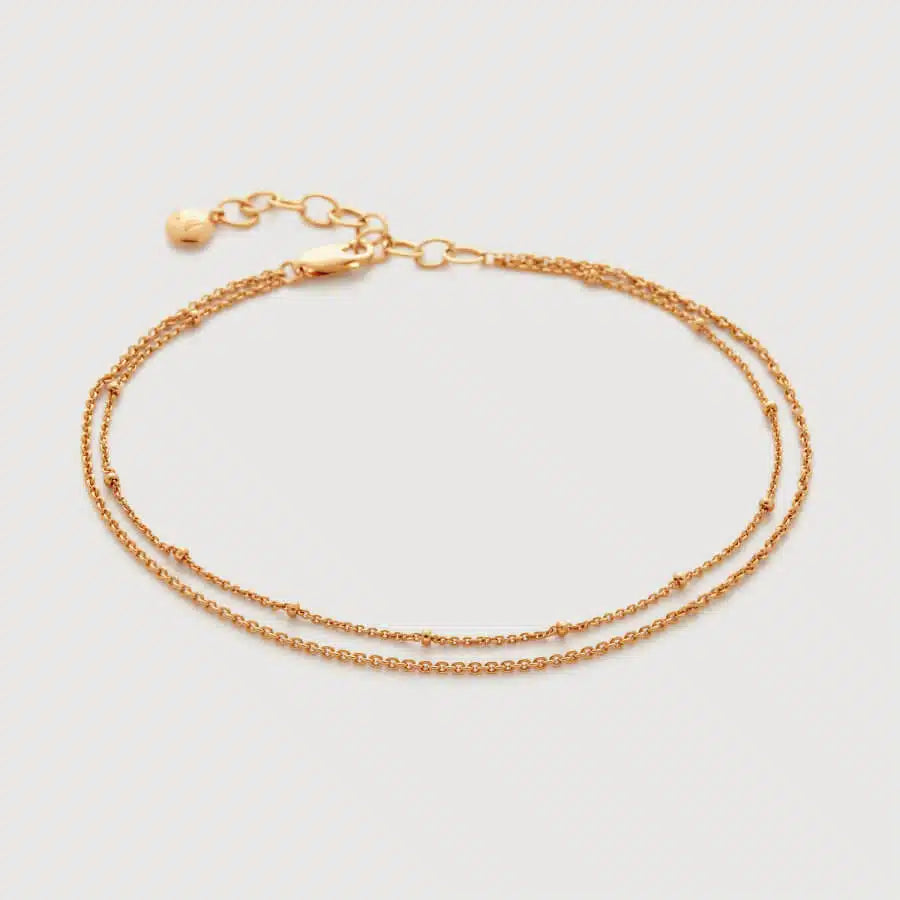Double Chain Anklet