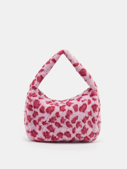 Leopard Print Bucket Bag