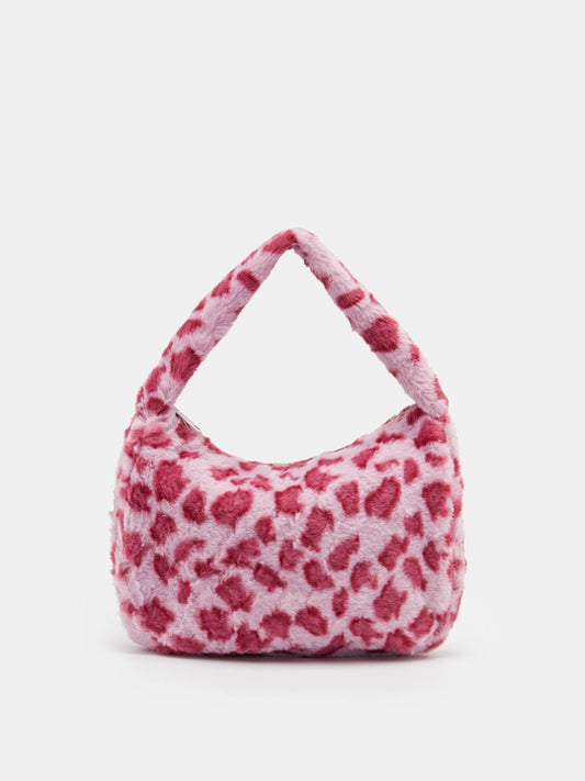 Leopard Print Bucket Bag