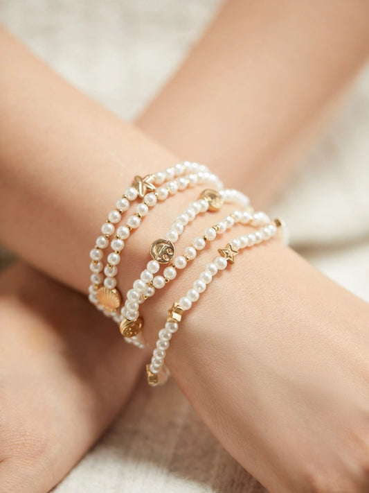 Geometric Bracelet Set