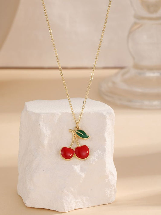 Cherry Charm Necklace