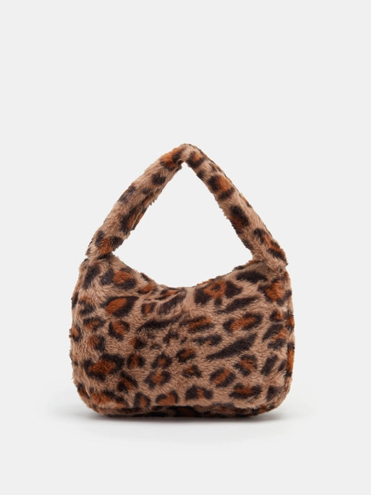 Leopard Print Bucket Bag