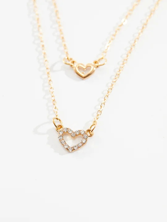 Heart Artificial Jewellery - Necklace Se