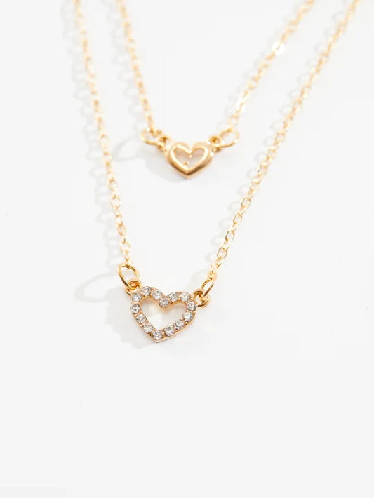 Heart Artificial Jewellery - Necklace Se