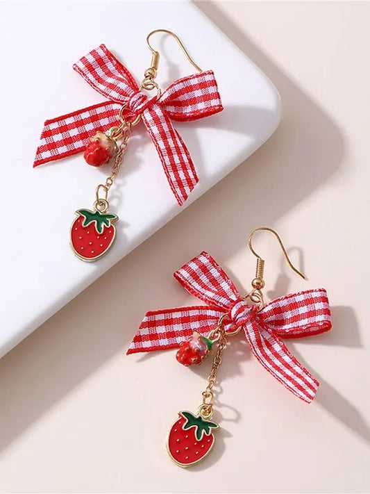Bow Tie Artificial Jewellery - Dangle