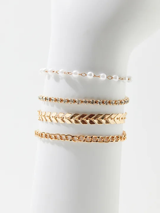 Geometric Bracelet Set