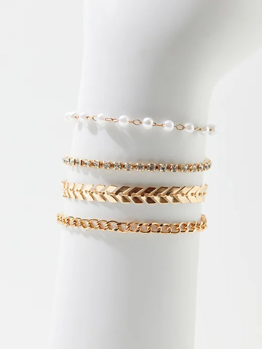 Geometric Bracelet Set